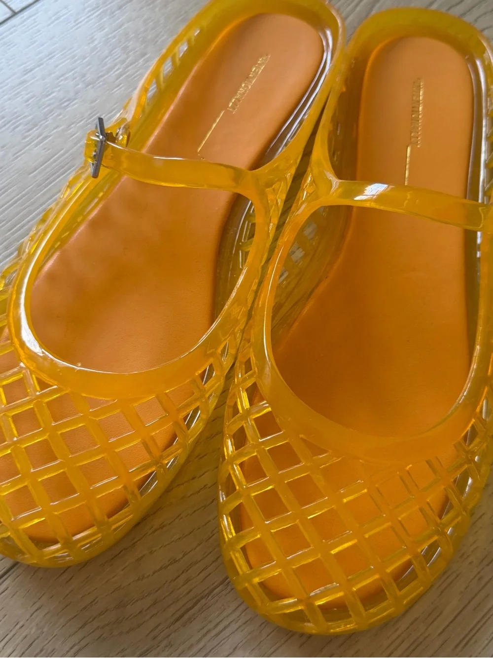 Intentionally Blank Jelly Mary Jane Shoes